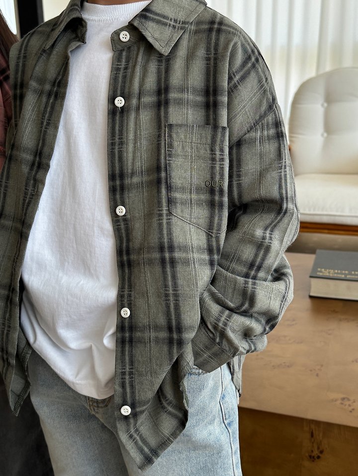 Our - Korean Children Fashion - #discoveringself - Harbor Check Shirt - 12