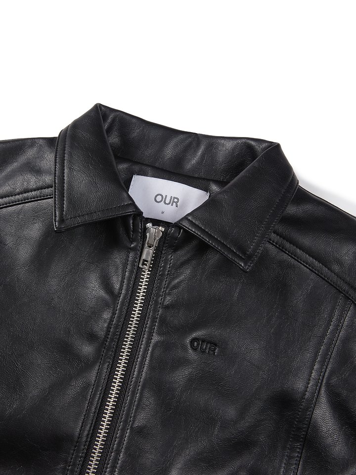 Our - Korean Children Fashion - #discoveringself - Our Leather Jacket - 3