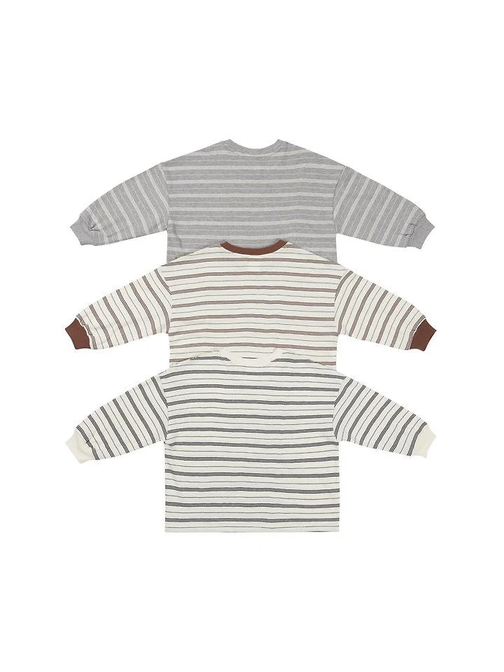 Our - Korean Children Fashion - #discoveringself - Grove Striped Tee - 7