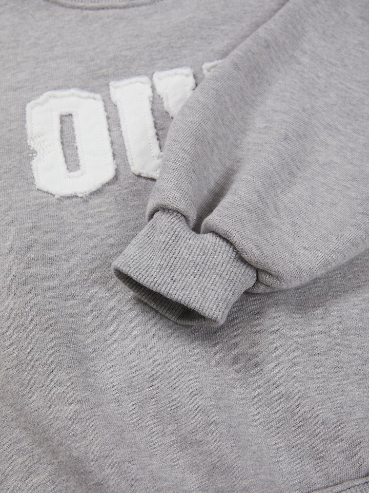 Our - Korean Children Fashion - #fashionkids - Applique Sweatshirt - 5