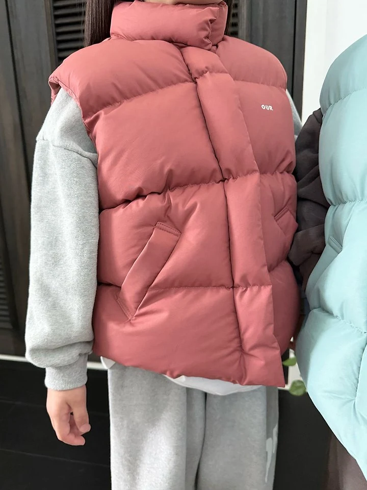 Our - Korean Children Fashion - #fashionkids - 26FW Padded Vest - 7