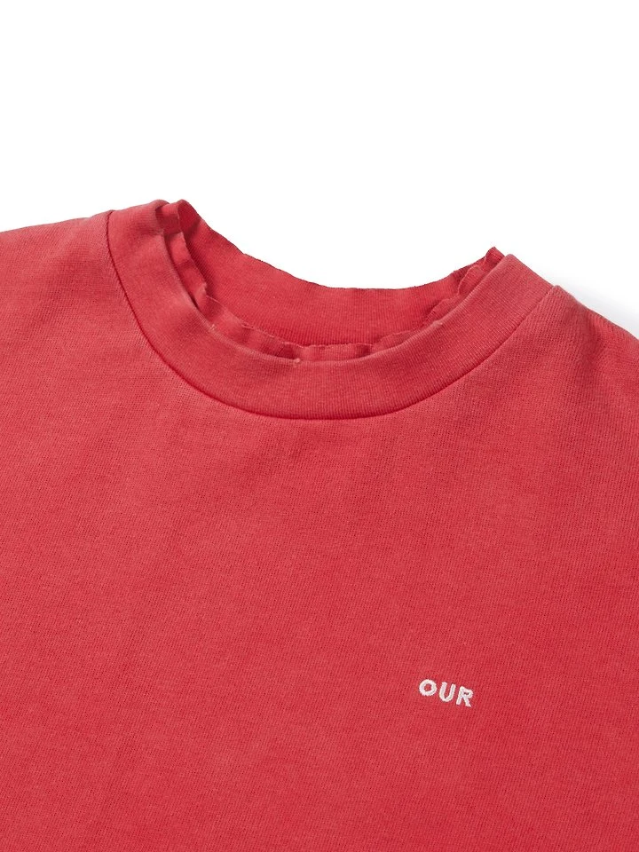 Our - Korean Children Fashion - #kidsshorts - Waffle Layered Tee - 3