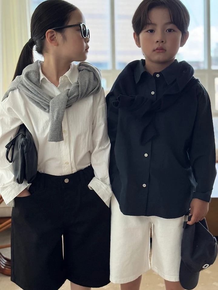 Our - Korean Children Fashion - #kidsshorts - Moment Shirt - 8