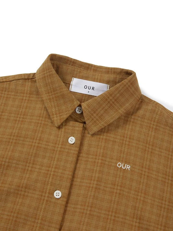 Our - Korean Children Fashion - #kidsstore - Maple Check Shirt - 3
