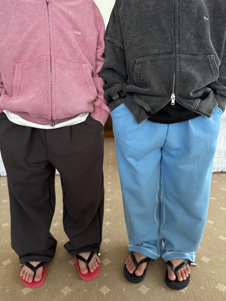 Our - Korean Children Fashion - #kidsstore - Odd Stitch Pants - 11