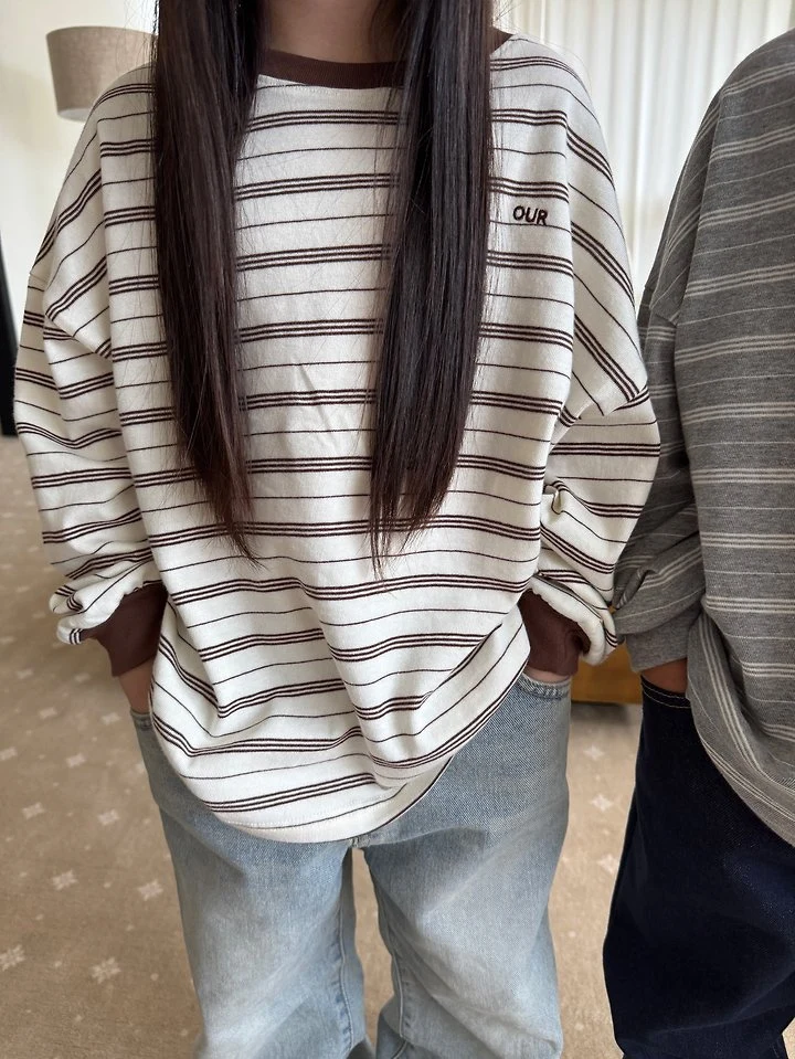 Our - Korean Children Fashion - #kidsstore - Grove Striped Tee - 10