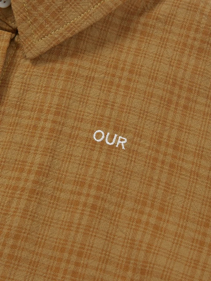 Our - Korean Children Fashion - #kidsstore - Maple Check Shirt - 4