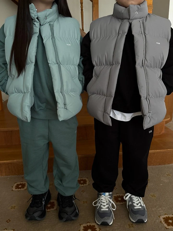 Our - Korean Children Fashion - #kidzfashiontrend - 26FW Padded Vest - 10