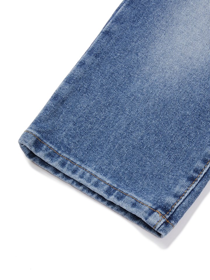 Our - Korean Children Fashion - #littlefashionista - Fall Wide Denim Pants - 5