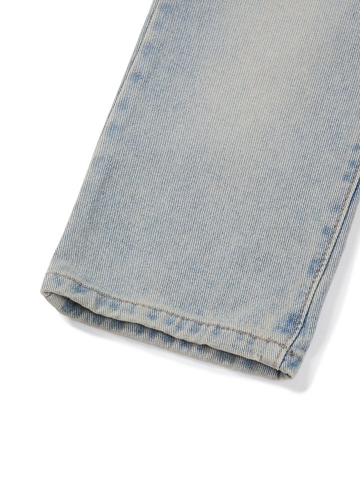 Our - Korean Children Fashion - #littlefashionista - Aka Wide Denim Pants - 5