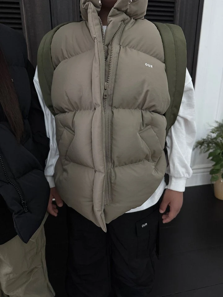 Our - Korean Children Fashion - #littlefashionista - 26FW Padded Vest - 12