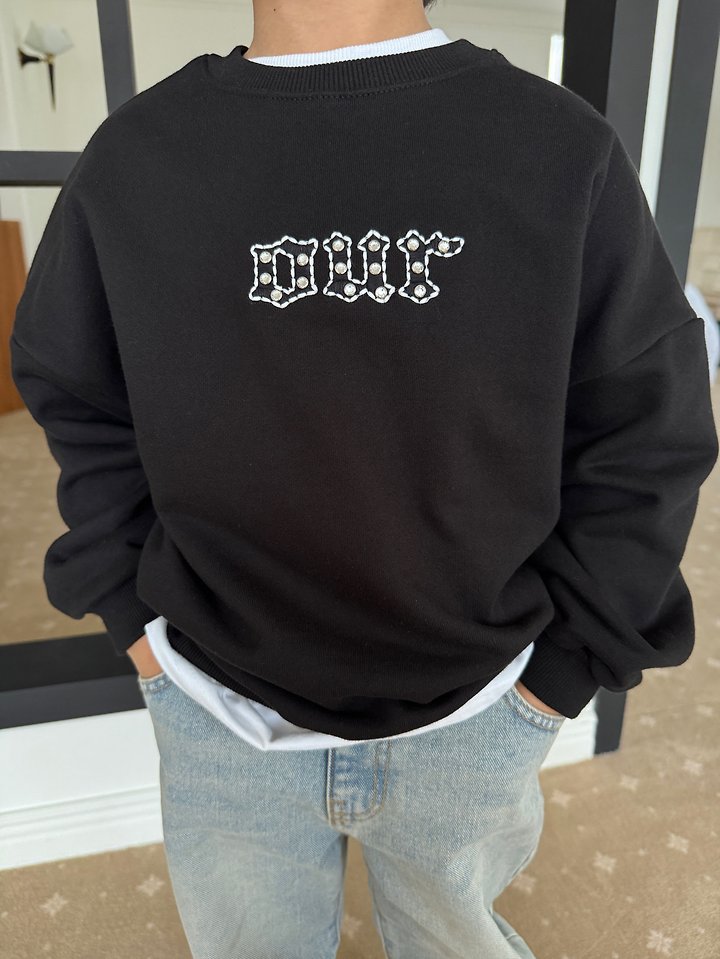 Our - Korean Children Fashion - #minifashionista - Our Biz Sweatshirt - 9
