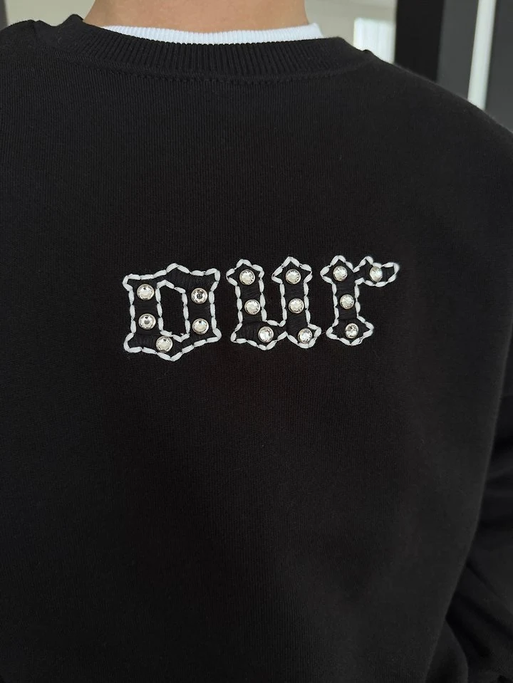 Our - Korean Children Fashion - #prettylittlegirls - Our Biz Sweatshirt - 10