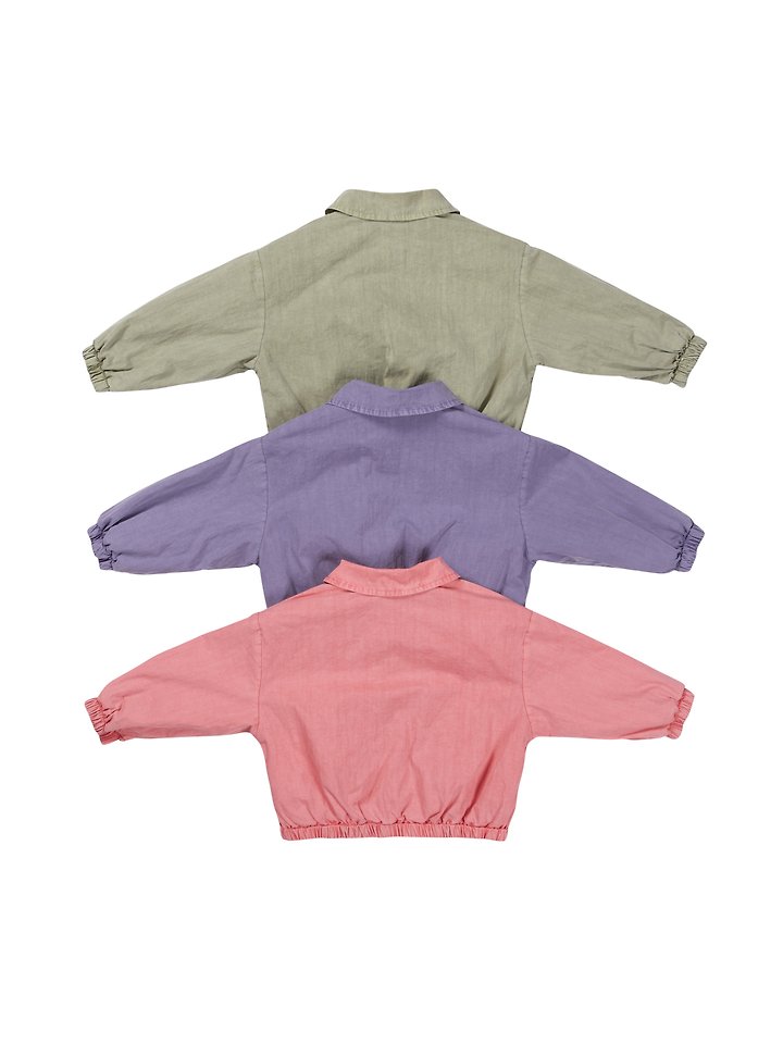 Our - Korean Children Fashion - #toddlerclothing - Garment-dyed Blouson - 7