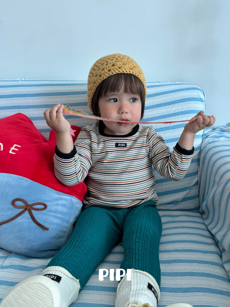 Pipi - Korean Children Fashion - #childofig - Rainbow Binding Tee - 11