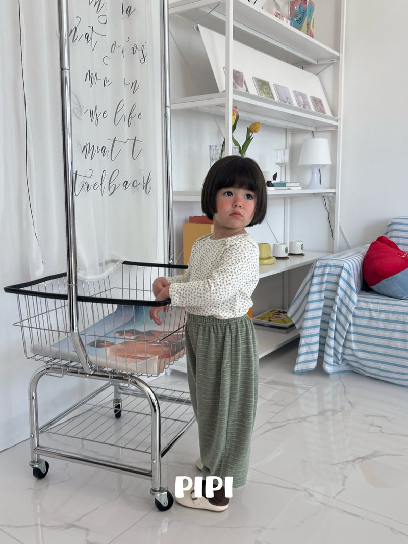 Pipi - Korean Children Fashion - #childrensboutique - Flower Tee - 12