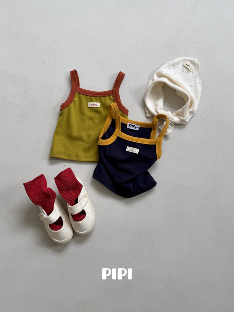 Pipi - Korean Children Fashion - #childrensboutique - Color Block Cami Top - 3