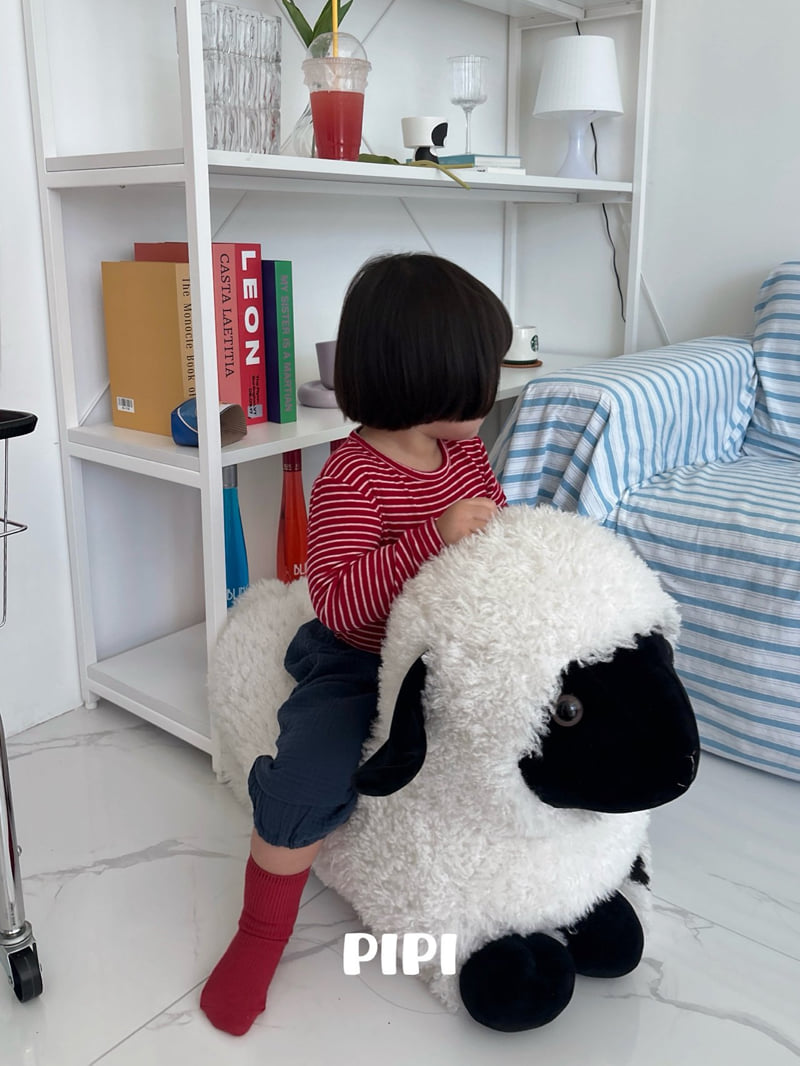 Pipi - Korean Children Fashion - #childrensboutique - Pipi Striped Tee - 10