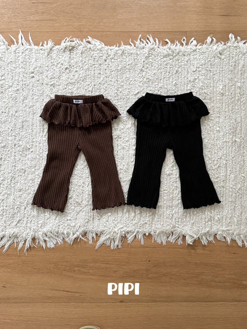 Pipi - Korean Children Fashion - #designkidswear - Frill Pants