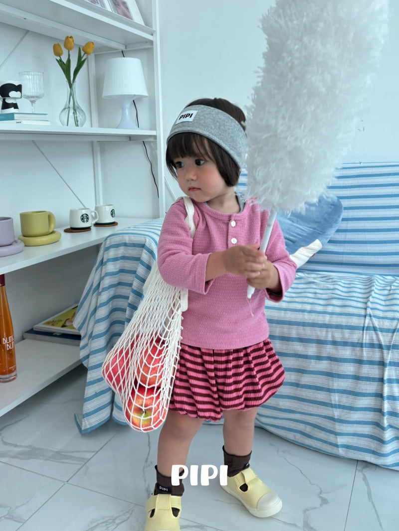 Pipi - Korean Children Fashion - #discoveringself - Striped Pumpkin Pants - 9