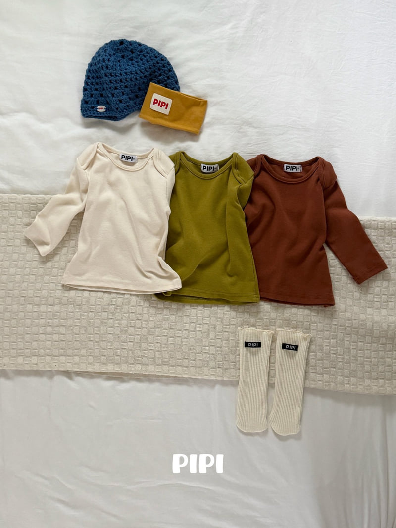 Pipi - Korean Children Fashion - #discoveringself - Basic Tee - 3