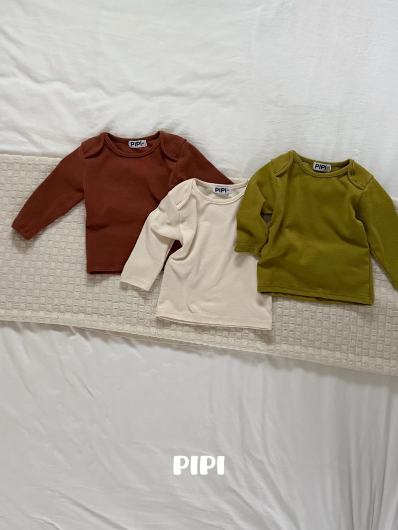 Pipi - Korean Children Fashion - #discoveringself - Basic Tee - 4