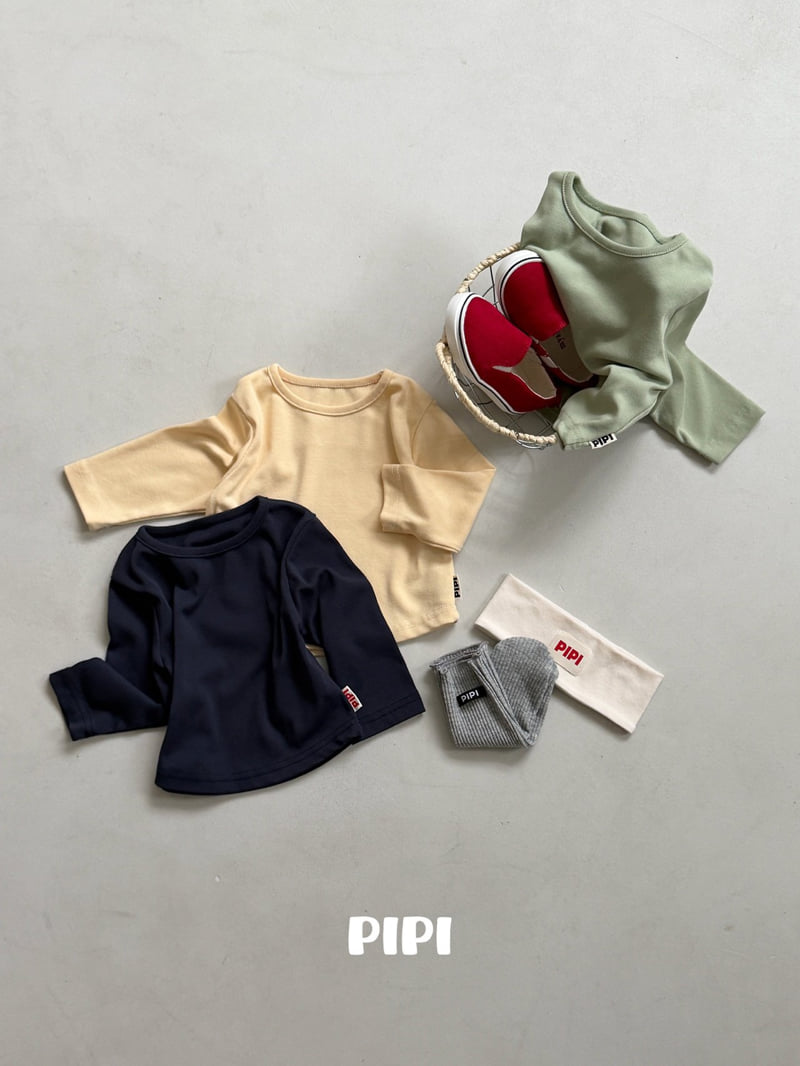 Pipi - Korean Children Fashion - #fashionkids - Rounding Binding Tee - 4