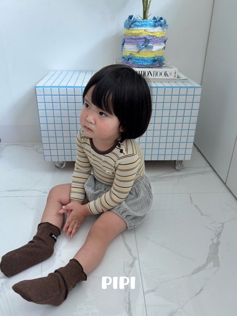 Pipi - Korean Children Fashion - #kidsshorts - Knit Pumpkin Pants - 10