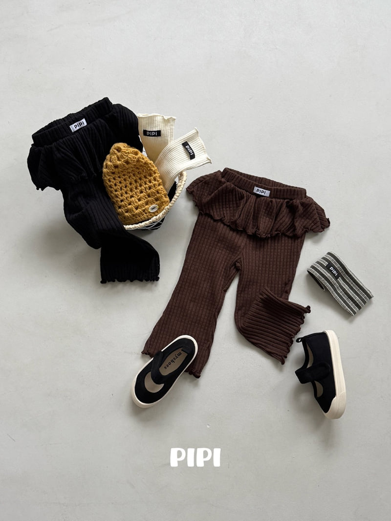 Pipi - Korean Children Fashion - #fashionkids - Frill Pants - 4