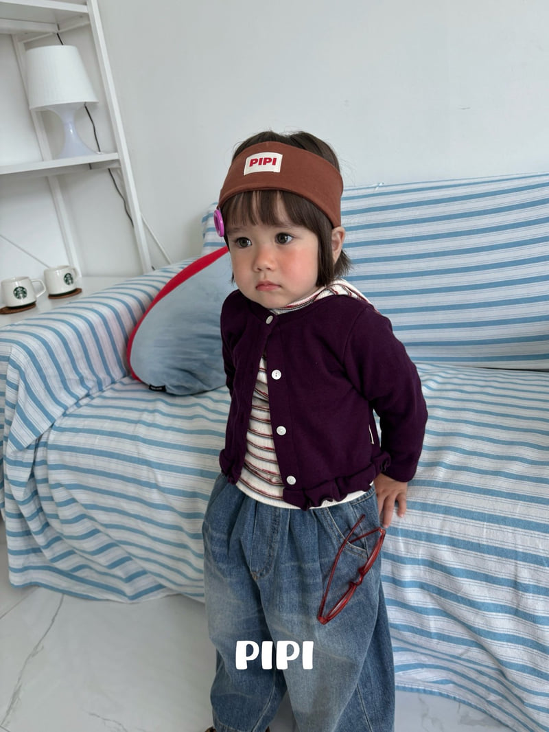 Pipi - Korean Children Fashion - #kidsstore - Frill Cardigan - 6