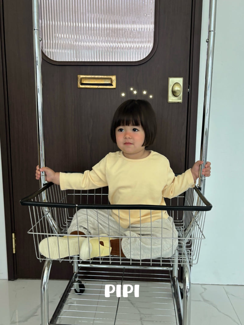 Pipi - Korean Children Fashion - #kidsstore - Rounding Binding Tee - 5