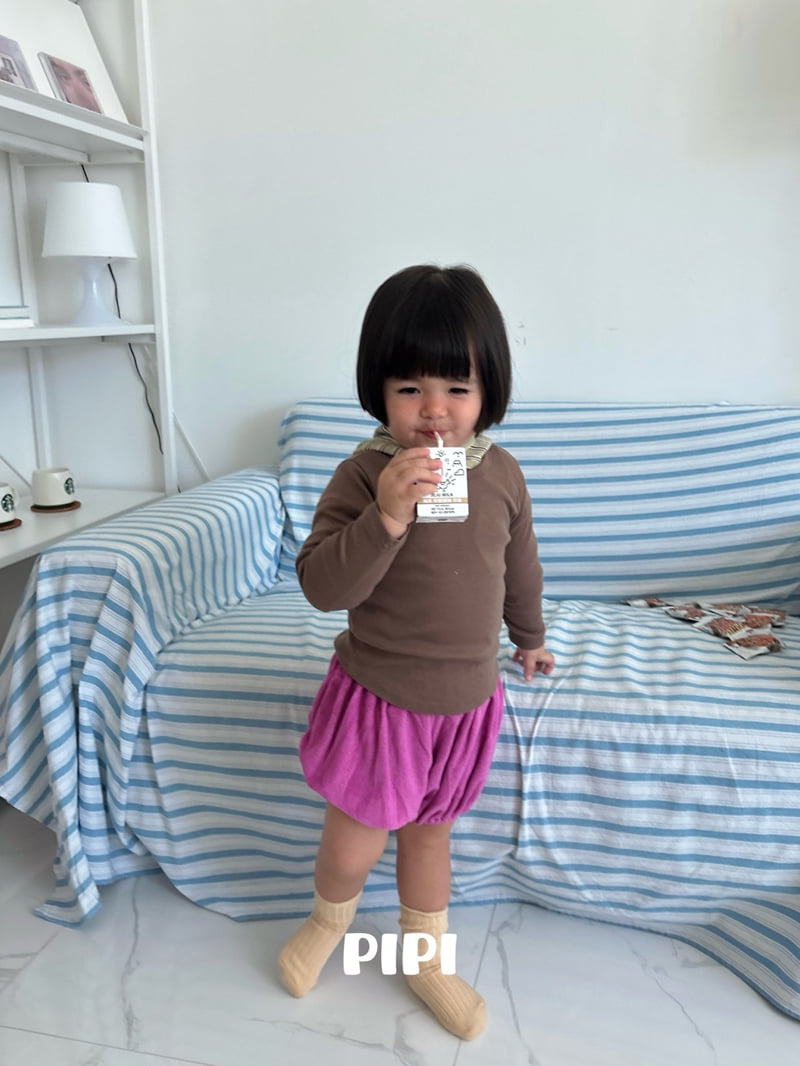 Pipi - Korean Children Fashion - #kidsstore - Ribbed Tee - 9