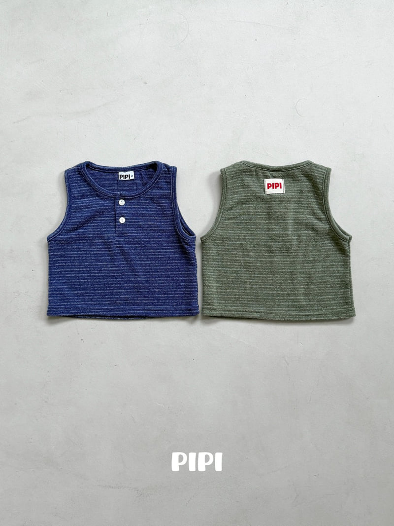 Pipi - Korean Children Fashion - #kidzfashiontrend - Soft Sleeveless