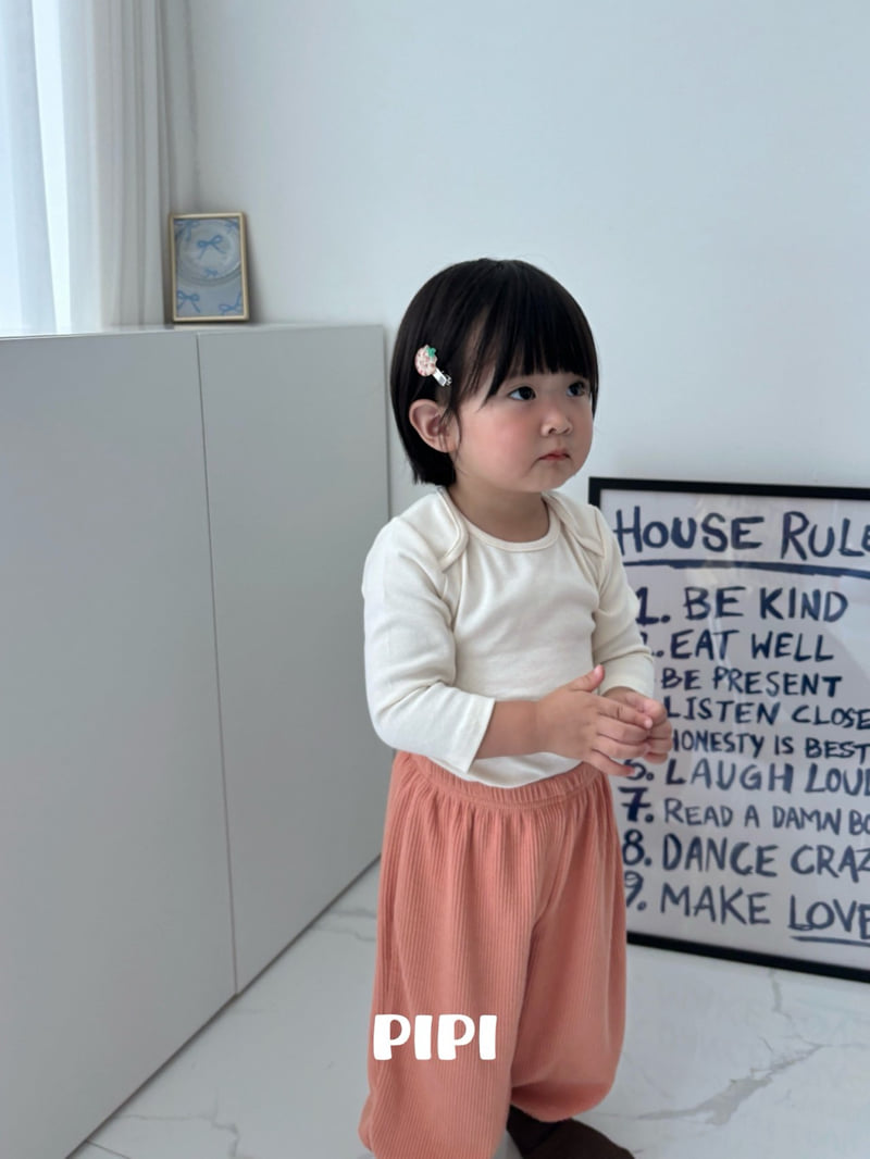 Pipi - Korean Children Fashion - #kidzfashiontrend - Basic Tee - 7
