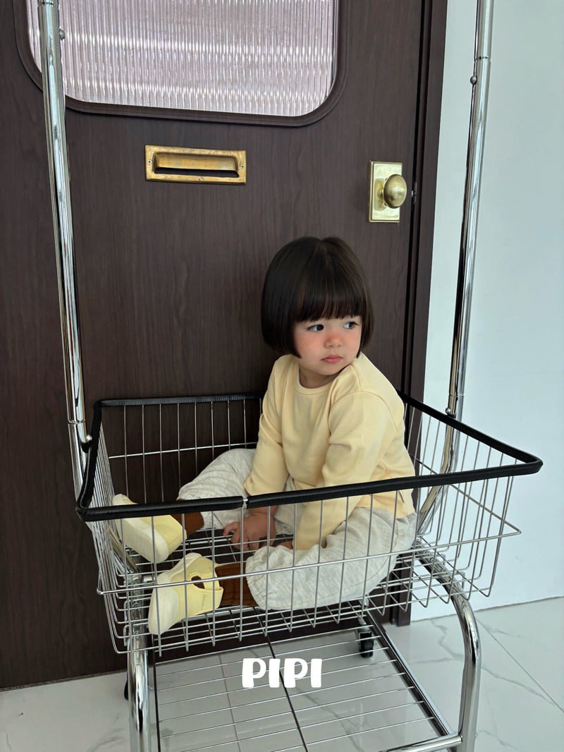 Pipi - Korean Children Fashion - #littlefashionista - Rounding Binding Tee - 8