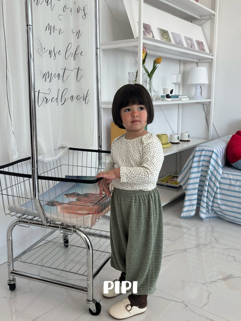 Pipi - Korean Children Fashion - #littlefashionista - Flower Tee - 6
