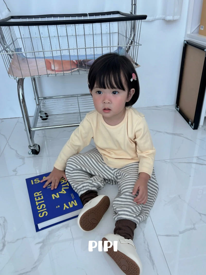 Pipi - Korean Children Fashion - #littlefashionista - Striped Pants - 5