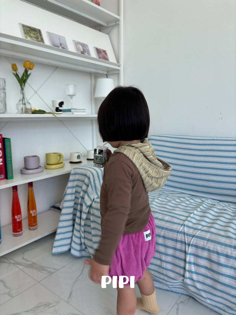 Pipi - Korean Children Fashion - #littlefashionista - Ribbed Tee - 12