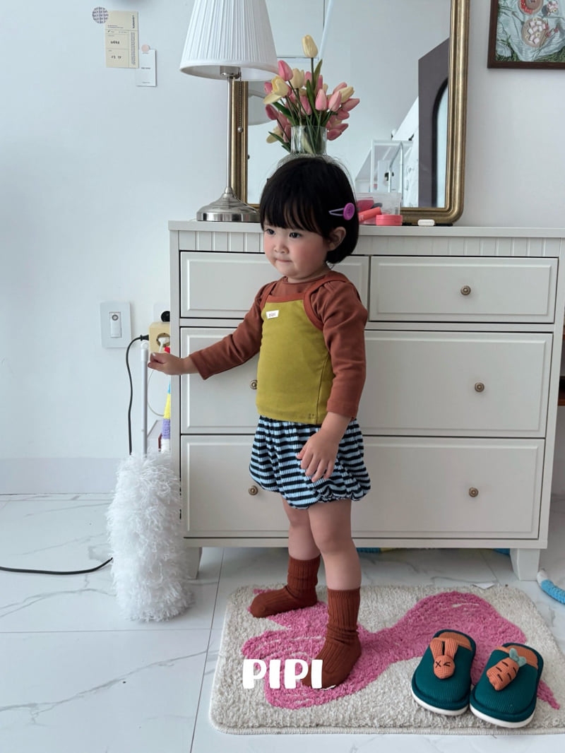 Pipi - Korean Children Fashion - #littlefashionista - Color Block Cami Top - 11
