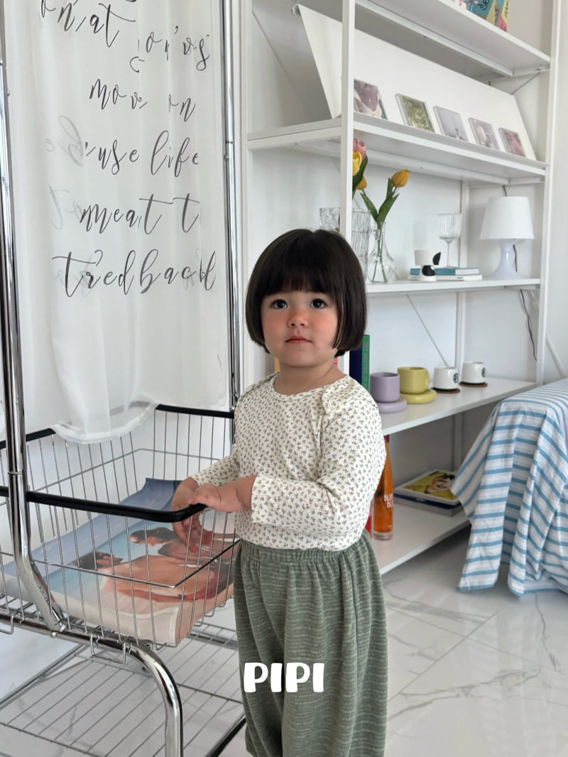 Pipi - Korean Children Fashion - #magicofchildhood - Flower Tee - 7