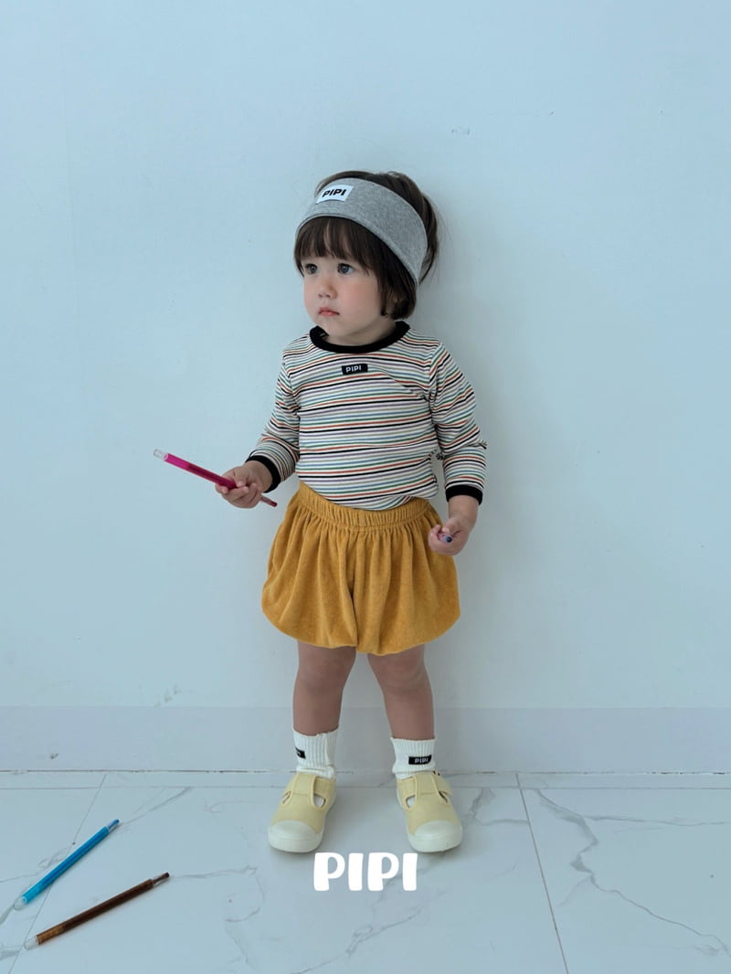 Pipi - Korean Children Fashion - #magicofchildhood - Terry Pumpkin Pants - 5