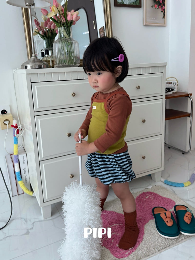 Pipi - Korean Children Fashion - #magicofchildhood - Color Block Cami Top - 12