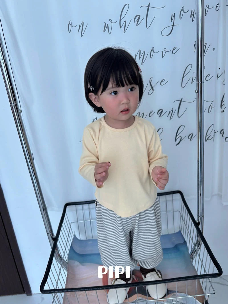 Pipi - Korean Children Fashion - #prettylittlegirls - Striped Pants - 8