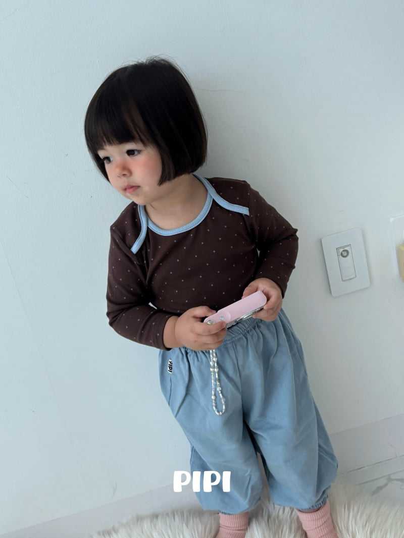 Pipi - Korean Children Fashion - #prettylittlegirls - Dot Tee - 11