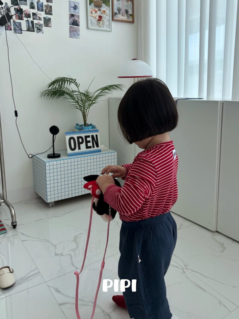 Pipi - Korean Children Fashion - #stylishchildhood - Pipi Striped Tee - 8