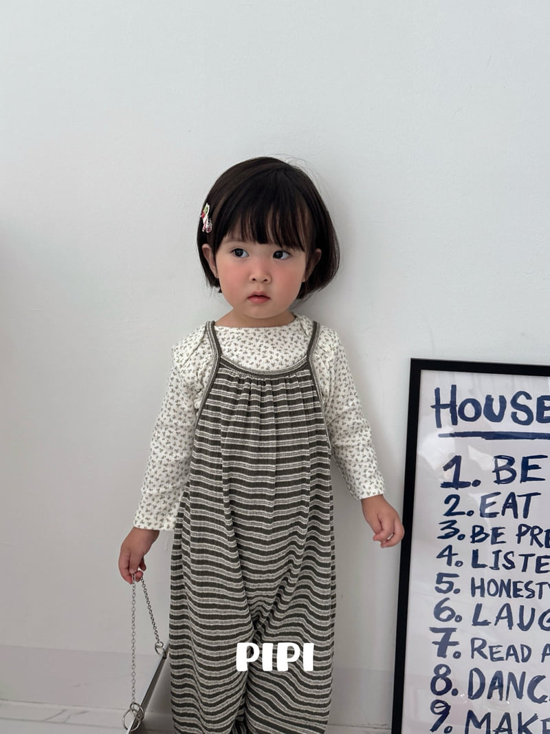 Pipi - Korean Children Fashion - #toddlerclothing - Pipi Overalls - 6