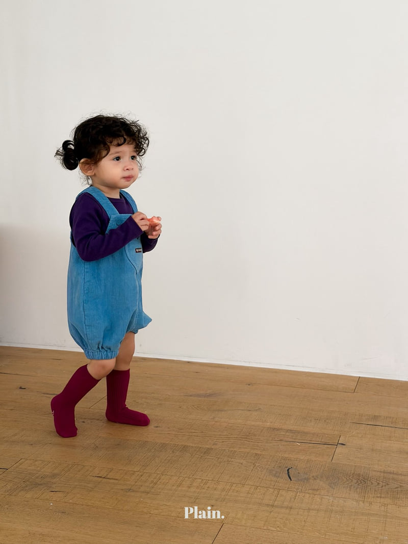 Plain - Korean Baby Fashion - #babyoutfit - Yoguart Overalls - 4