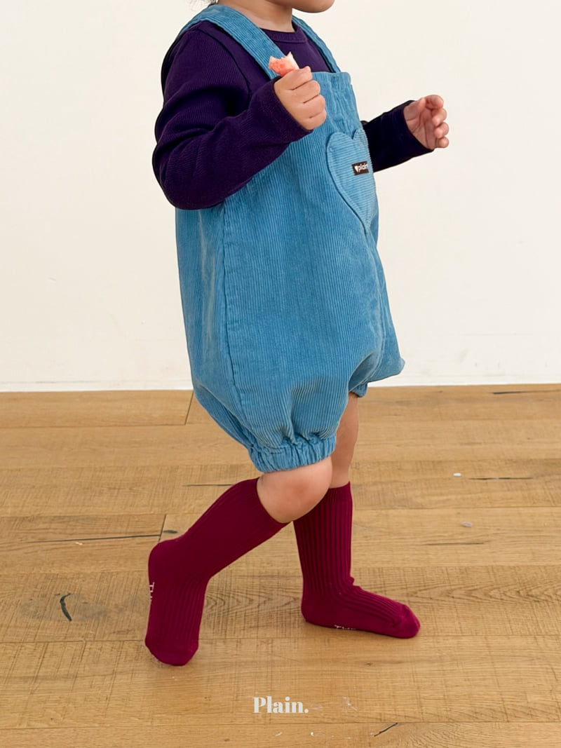 Plain - Korean Baby Fashion - #onlinebabyshop - Yoguart Overalls - 6