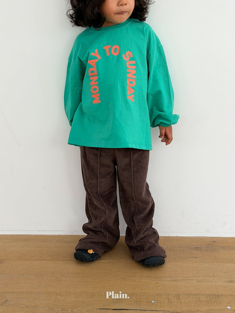 Plain - Korean Children Fashion - #Kfashion4kids - Monday Tee - 12