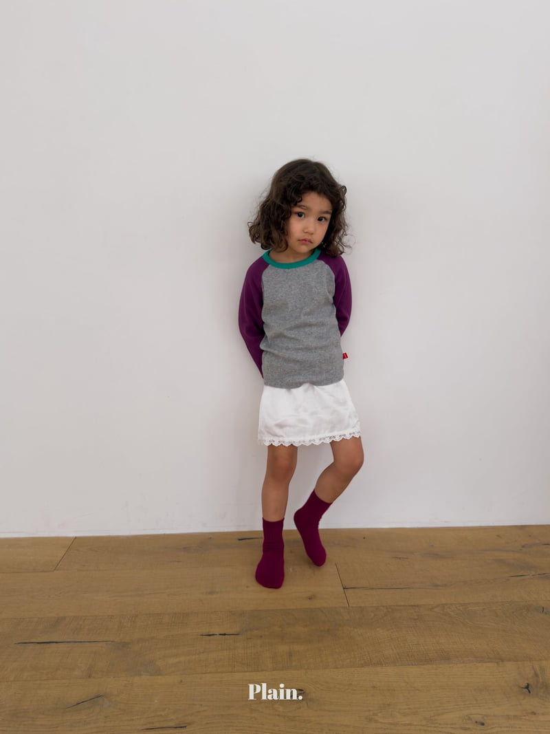Plain - Korean Children Fashion - #Kfashion4kids - Lace Sain Skirt - 7